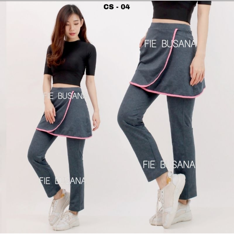 Celana Senam Rok / Celana Senam Panjang Rok