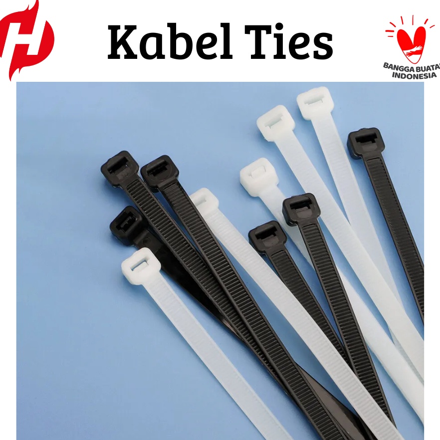 

kabel Ties 76x4mm 1 PCS pengikat kabel63 v L8B2