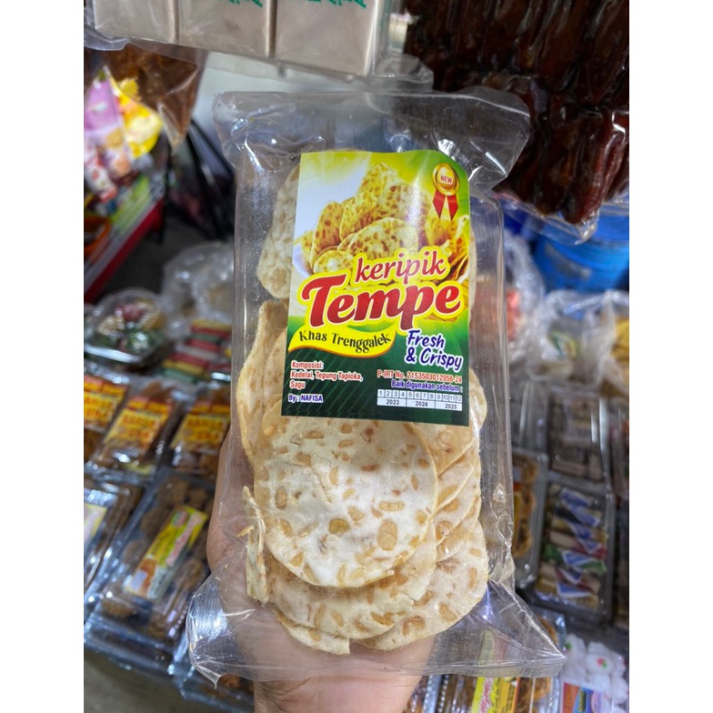 

SPESIAL DISCOUNT KERIPIK TEMPE SAGU KEMASAN KECIL OLEH OLEH KHAS BLITAR