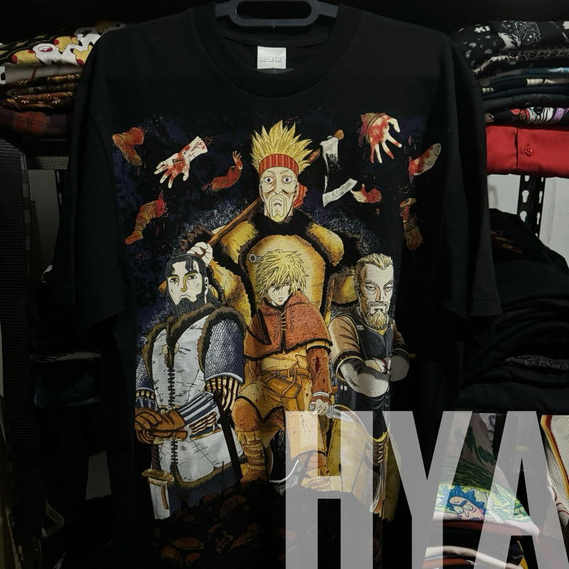 Vinland Saga Bootleg T-shirt / Kaos Anime Vinland Saga