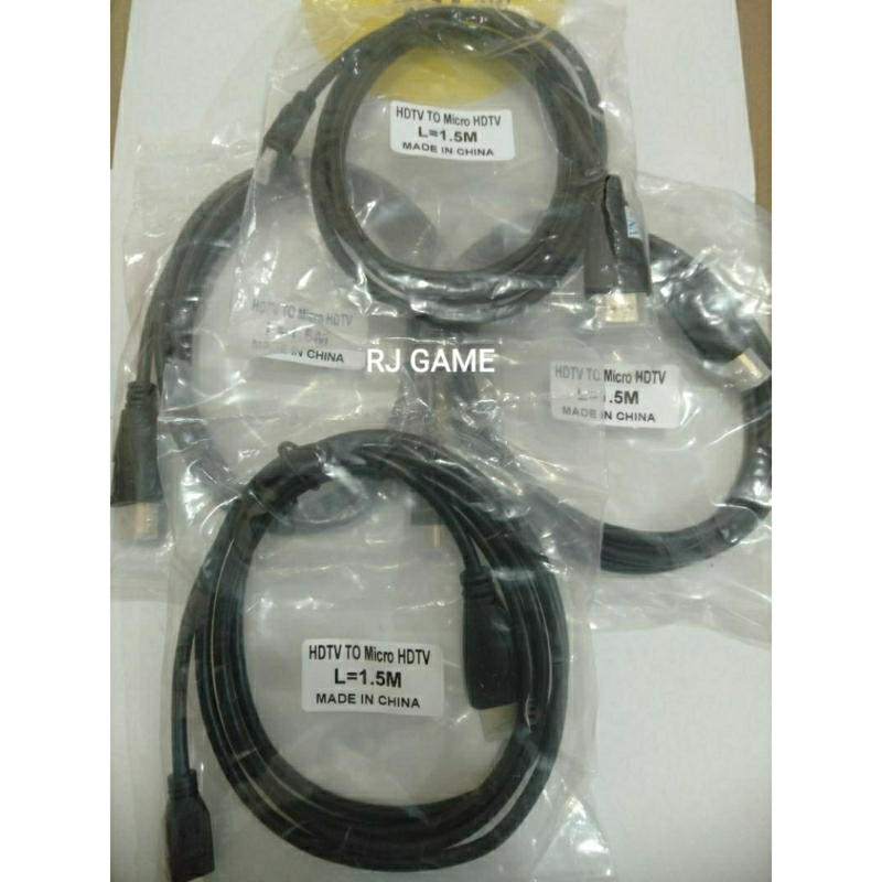 KABEL MICRO HDMI TO HDMI 1,5M  / KABEL USB MICRO HDMI TO HDMI