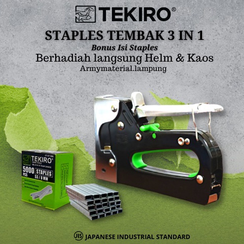 

JUAL STAPLES TEMBAK 3 IN 1 614mm GTSG1672 ORIGINAL TEKIRO 3 IN 1 STAPLES GUN TACKER STAPLES TERMURAH STREPLES TEMBAK STEPLES TEMBAK TEMBAK STEPLES TERBARU STAPLES MEJA STAPLES KERTAS STAPLES KAYU TERLARIS ARMYMATERIAL LAMPUNG r C8H7