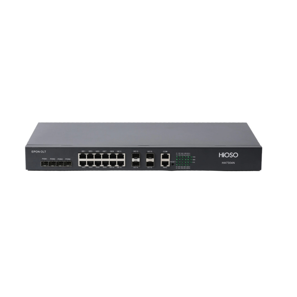 [𝑮𝑨𝑹𝑨𝑵𝑺𝑰] OLT EPON HIOSO HA7304NX 4PON UPLINK 10G AC DC- OLT Non SFP
