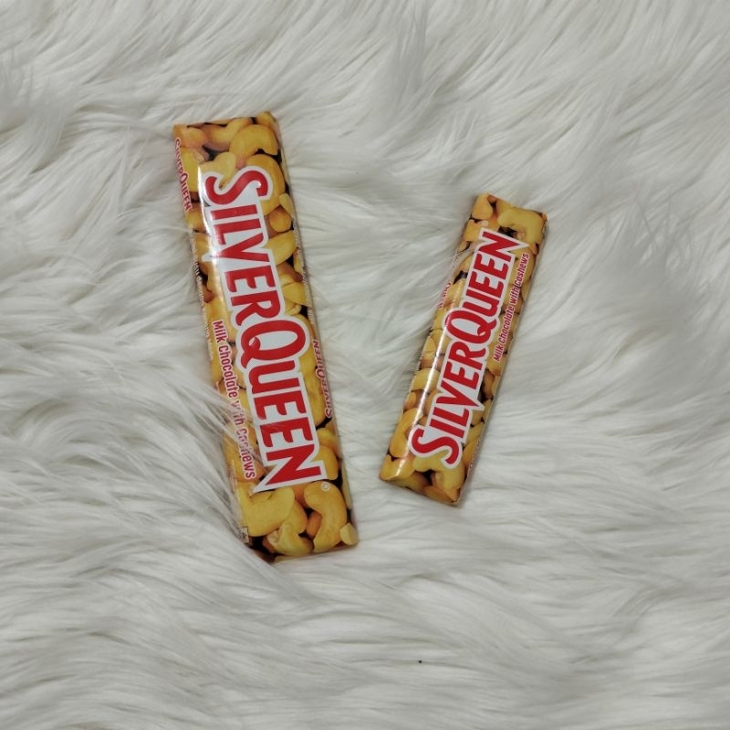 

Coklat silverqueen kecil dan medium