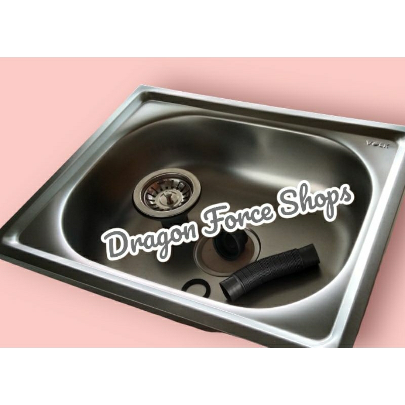 Bak Cuci Piring Stainless 1 Lubang BCP 1 Lubang
