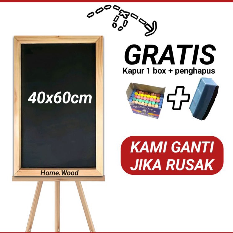 

Termurah Papan Tulis Kapur 4x6cm Kaki Papan tulis kapur Papan tulis cafe Papan tulis y J3G7