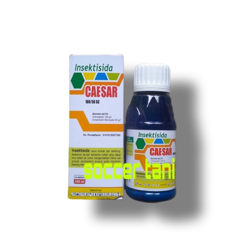 INSEKTISIDA CAESAR 100ML | INDOXACARB + EMMAMECTIN BENZOAT