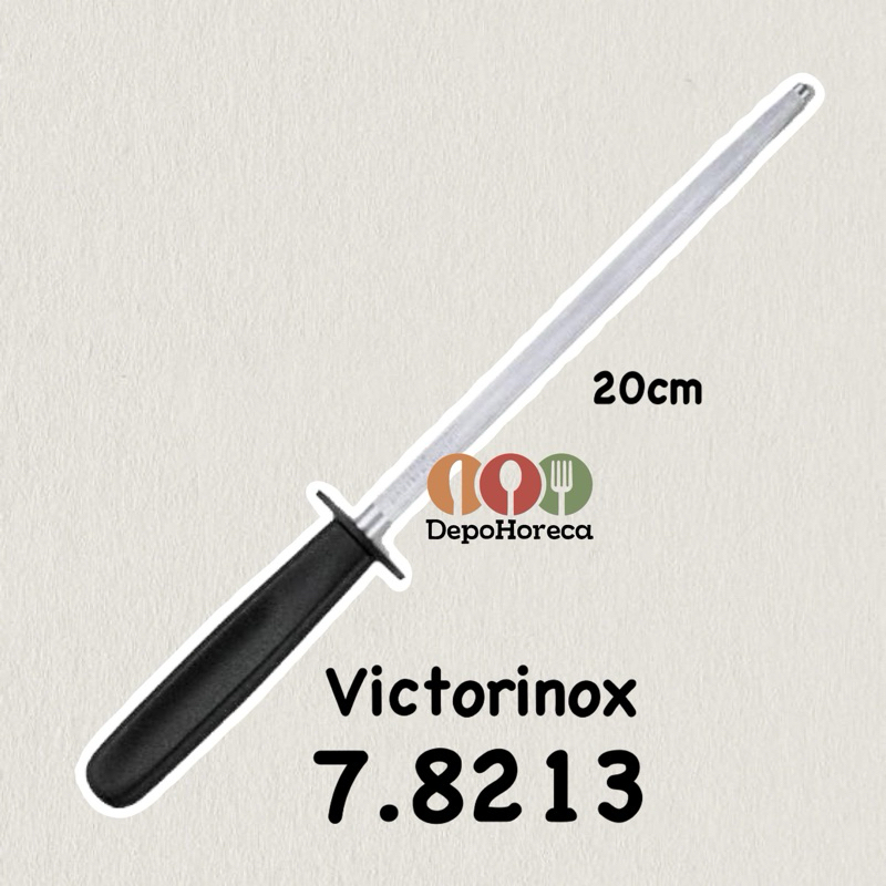 Victorinox 7.8213 Asahan Pisau 8" / Pengasah Pisau / Butcher Sharpening Steel 20 cm