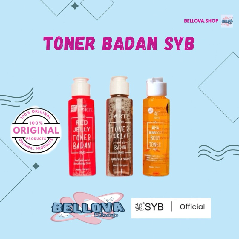 (BELLOVA) SYB AHA SKINBOOST BODY TONER ORIGINAL