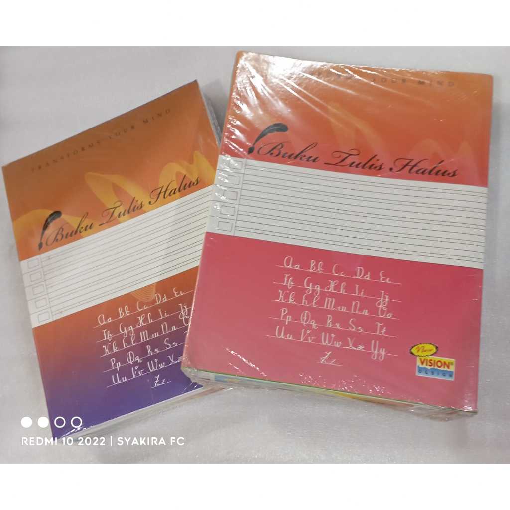 

Buku Tulis Halus Merk Vision