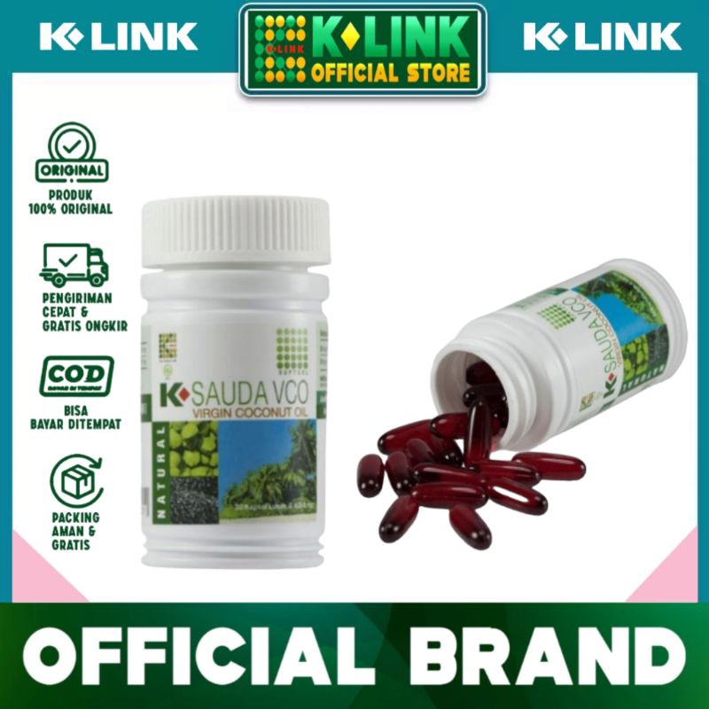 SAUDA VCO K LINK ORIGINAL HABBATUSSAUDA VIRGIN COCONUT OIL