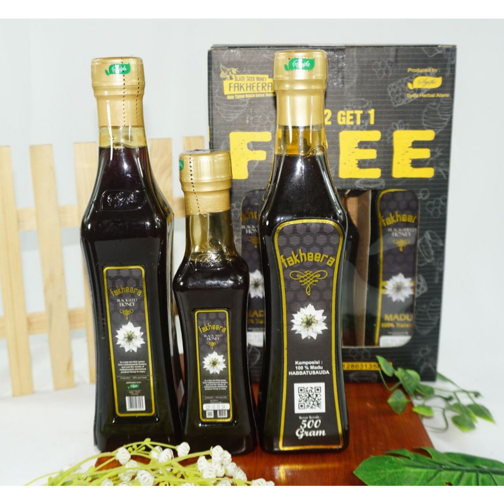 

Madu Al - Haramain Black Seed Honey Promo Pack (2 x 500 gr plus 250 gr)