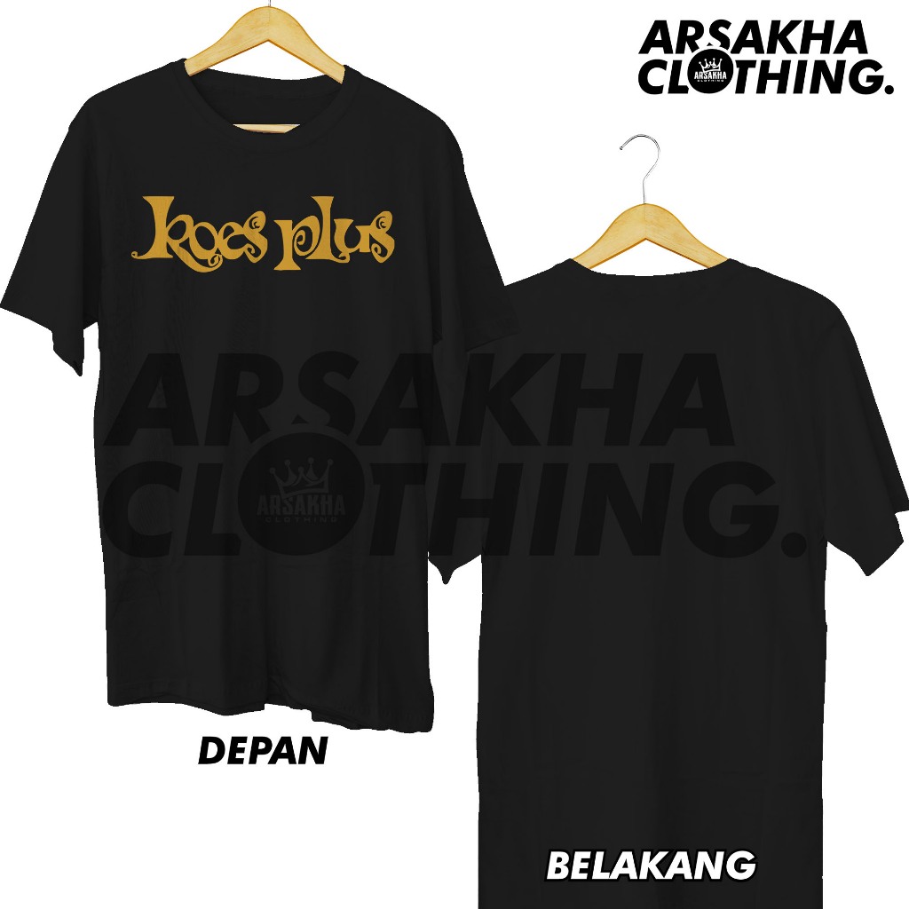 Kaos Koes Plus Band Distro Cotton Combed 30S - Arsakha Clothing