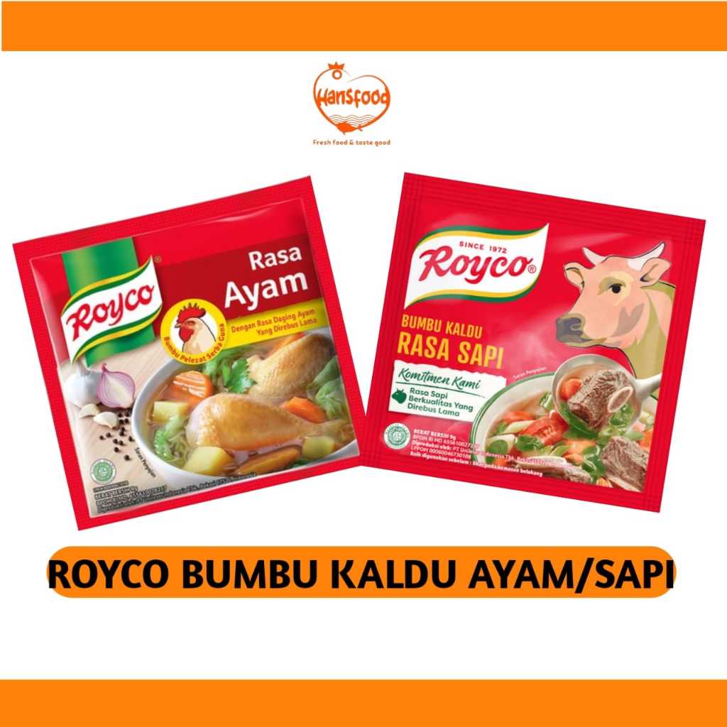 

ROYCO BUMBU KALDU ( RASA AYAM/RASA SAPI)