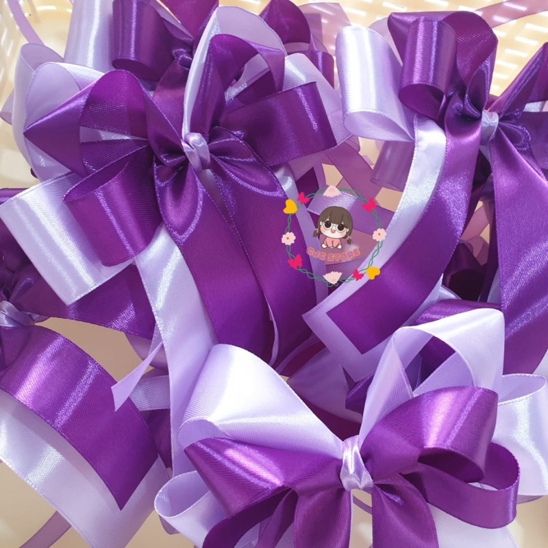 

Pita Parcel Siap Pakai Besar 15x18cm | Pita Hampers Siap Pakai