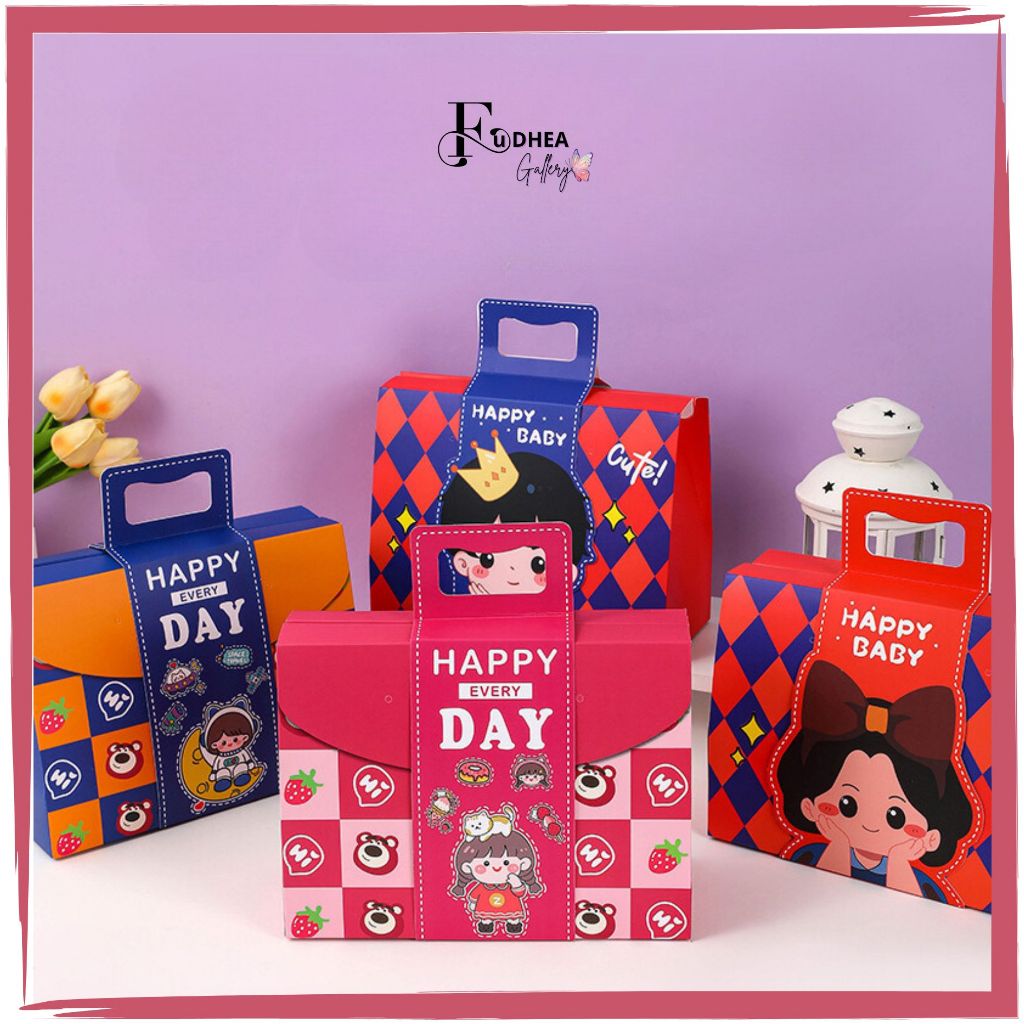 

FDG Paperbag Ulang Tahun anak Karakter Lucu/ Goodiebag Tas Snack Ulang Tahun PP26