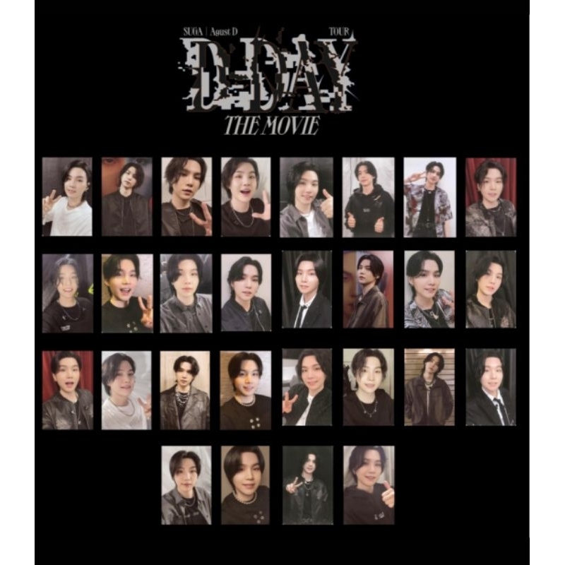 [UNOFFICIAL] PHOTOCARD DDAY SUGA THE MOVIE