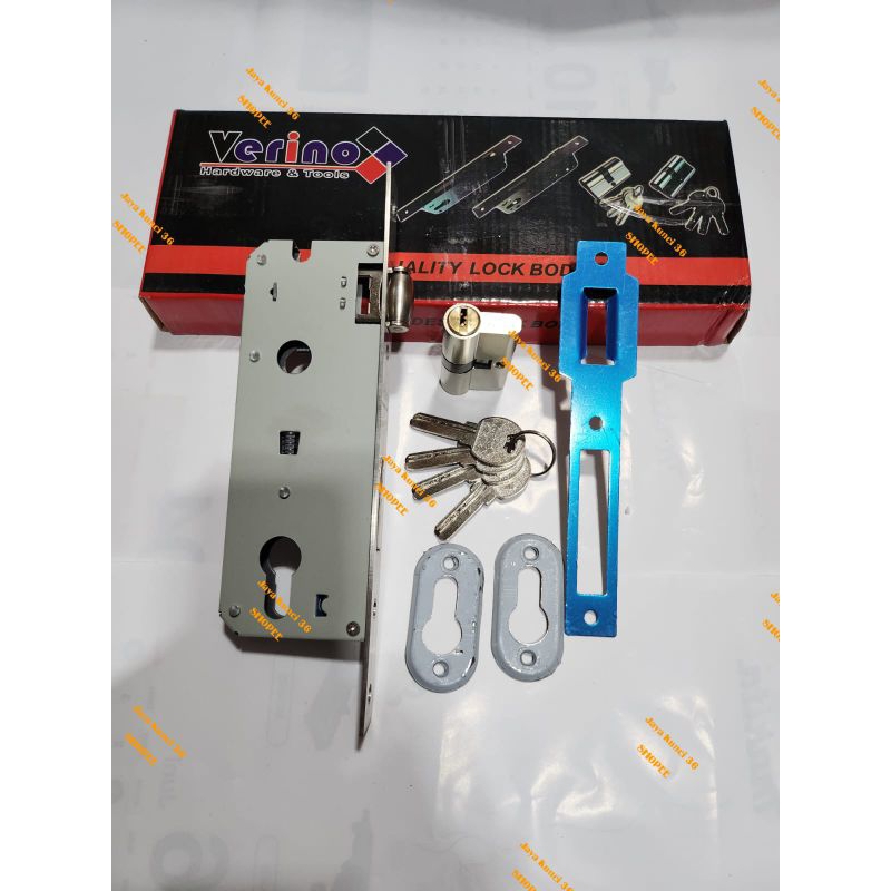 Bodi Pelor Roller VERINO / Body Pelor Kunci Stainless SUS 304 Verino