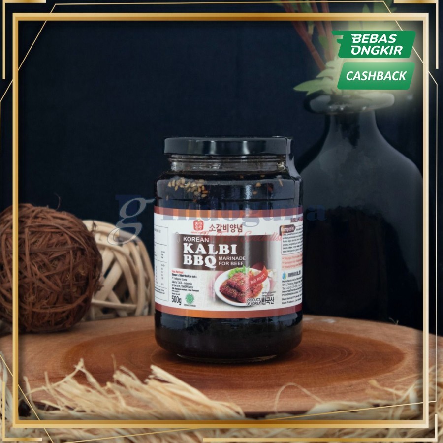 

jinsung Korean bbq sauce kalbi 500gr
