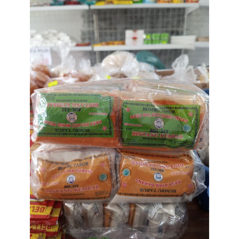 

bumbu tabur cap bintang kembar sachet
