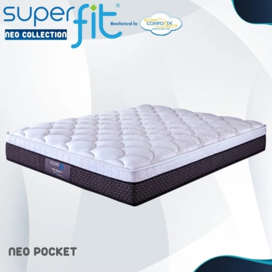 COMFORTA Kasur Springbed COMFORTA SUPERFIT NEO POCKET kasur Premium 90- 180