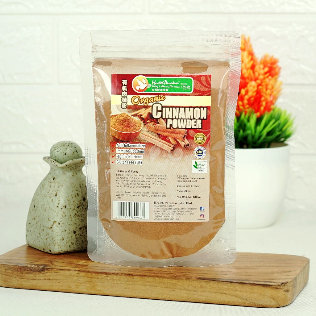 

Health Paradise Organic Cinnamon Powder 100g