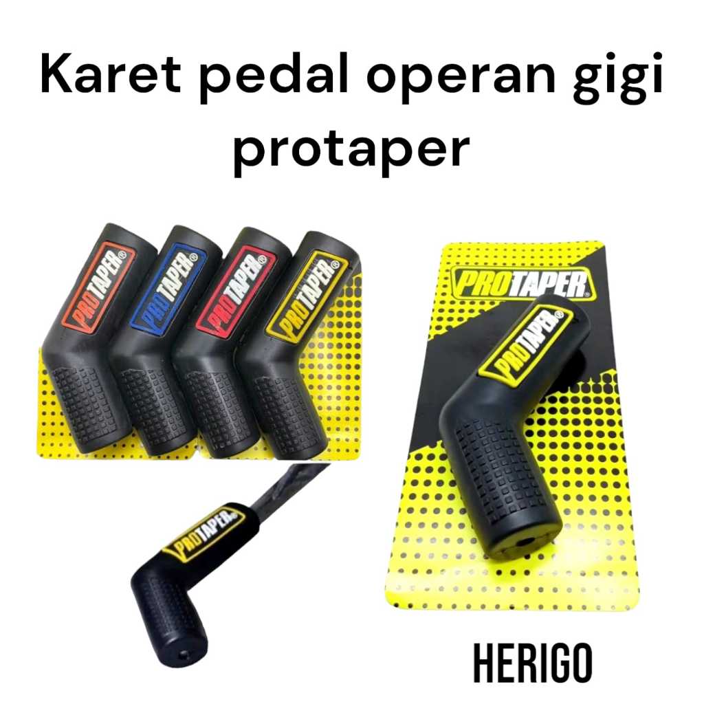 KARET PEDAL PERSENELING PROTAPER KARET PEDAL OPERAN GIGI PROTAPER UNIVERSAL SEMUA MOTOR