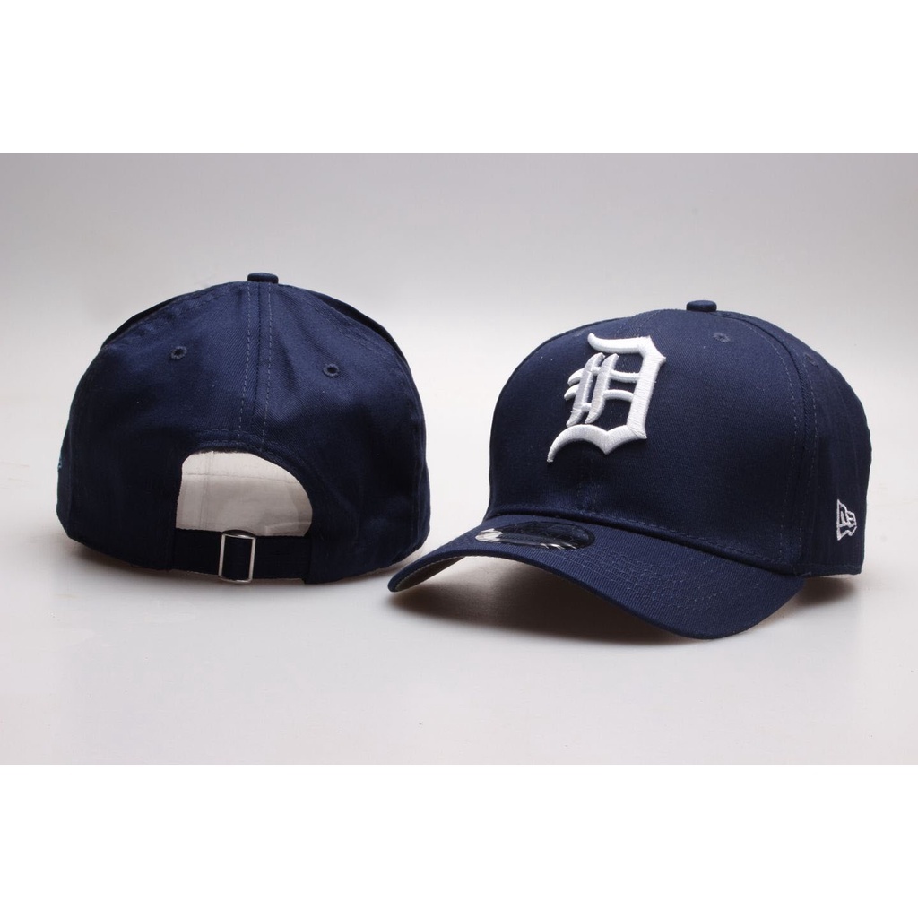 Topi Detroit Tigers MLB Baseball Navy Blue Biru Logo Bordir Cap