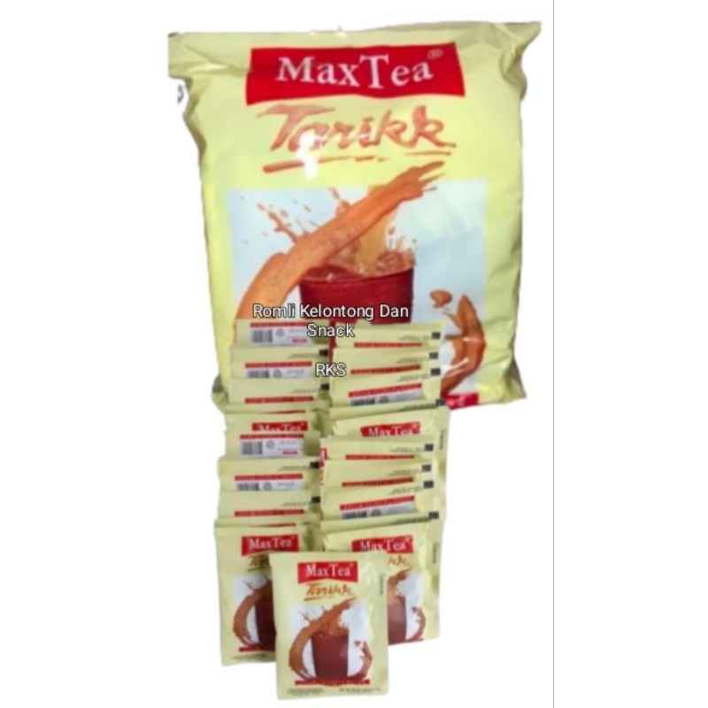 

MAX TEA TEH TARIKK 1 BAG ISI 5 RENCENG 10 PCS (50pcs)