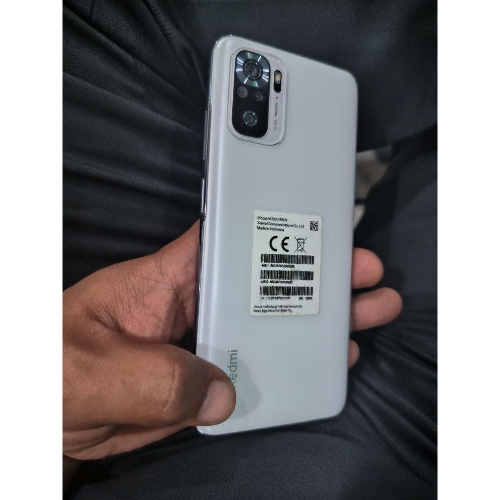 redmi note 10s 8/128gb second hp saja