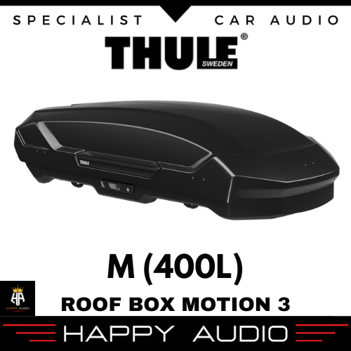 Roof Box THULE Motion 3 M 400 Liter Black Glossy Original