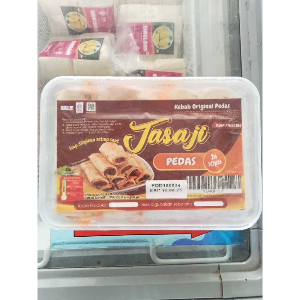 

TASAJI KEBAB ORIGINAL PEDAS ISI 10 Psc