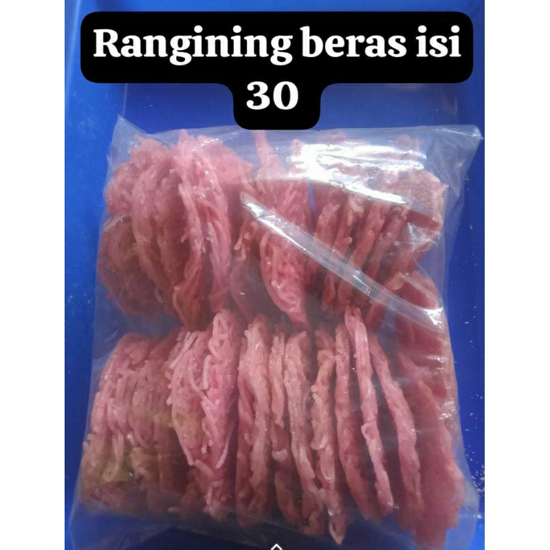 

ranggining beras kering isi 30