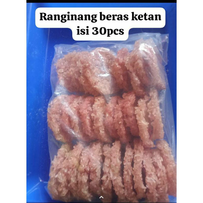 

rangginang beras ketan kering isi 30