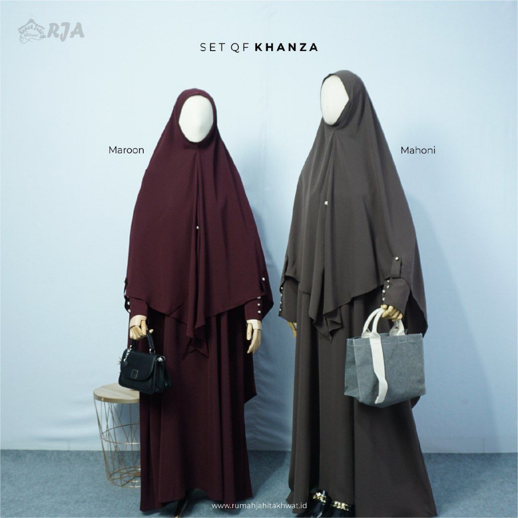 SET KHANZA QUEEN FORTA GAMIS KHANZA PREMIUN GAMIS SYAR'I
