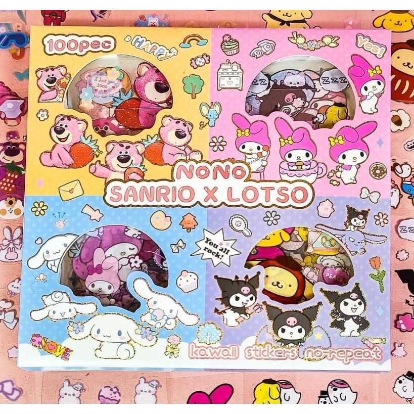 

[CT] STICKER MOTIF MOMO / STIKER BUKU KARTUN KOREA / STIKER TAHAN AIR PREMIUM