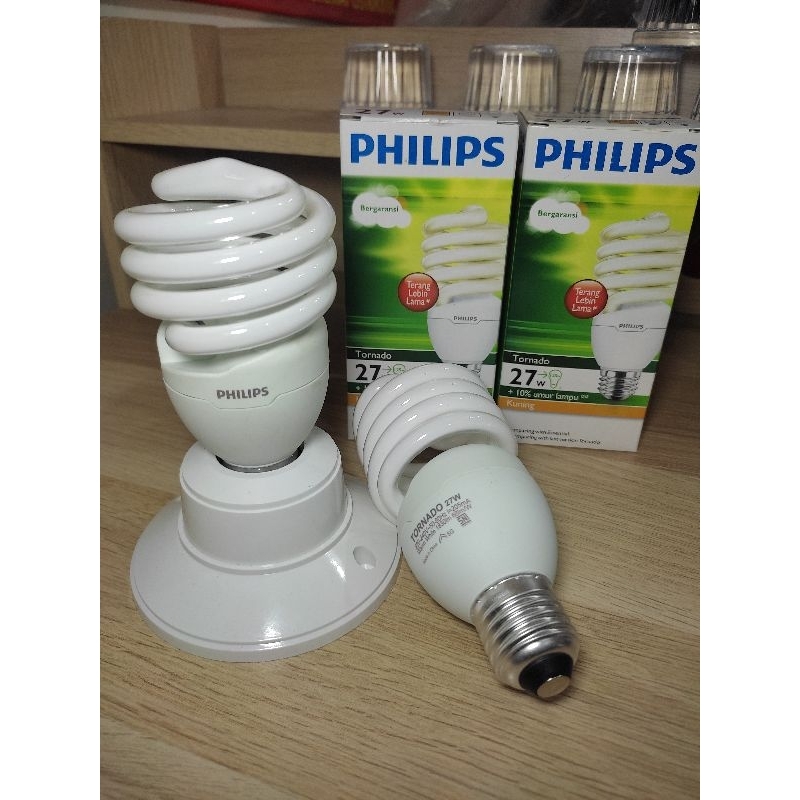 Lampu Philips Tornado 27 watt