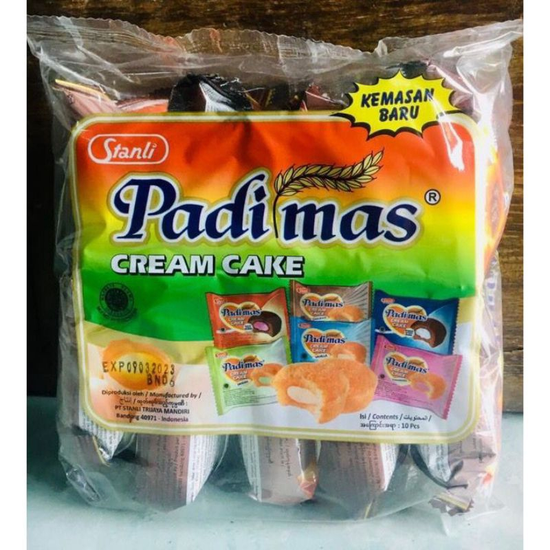 

Kue Padimas Cream Cake 1 Pack Isi 10 Pcs