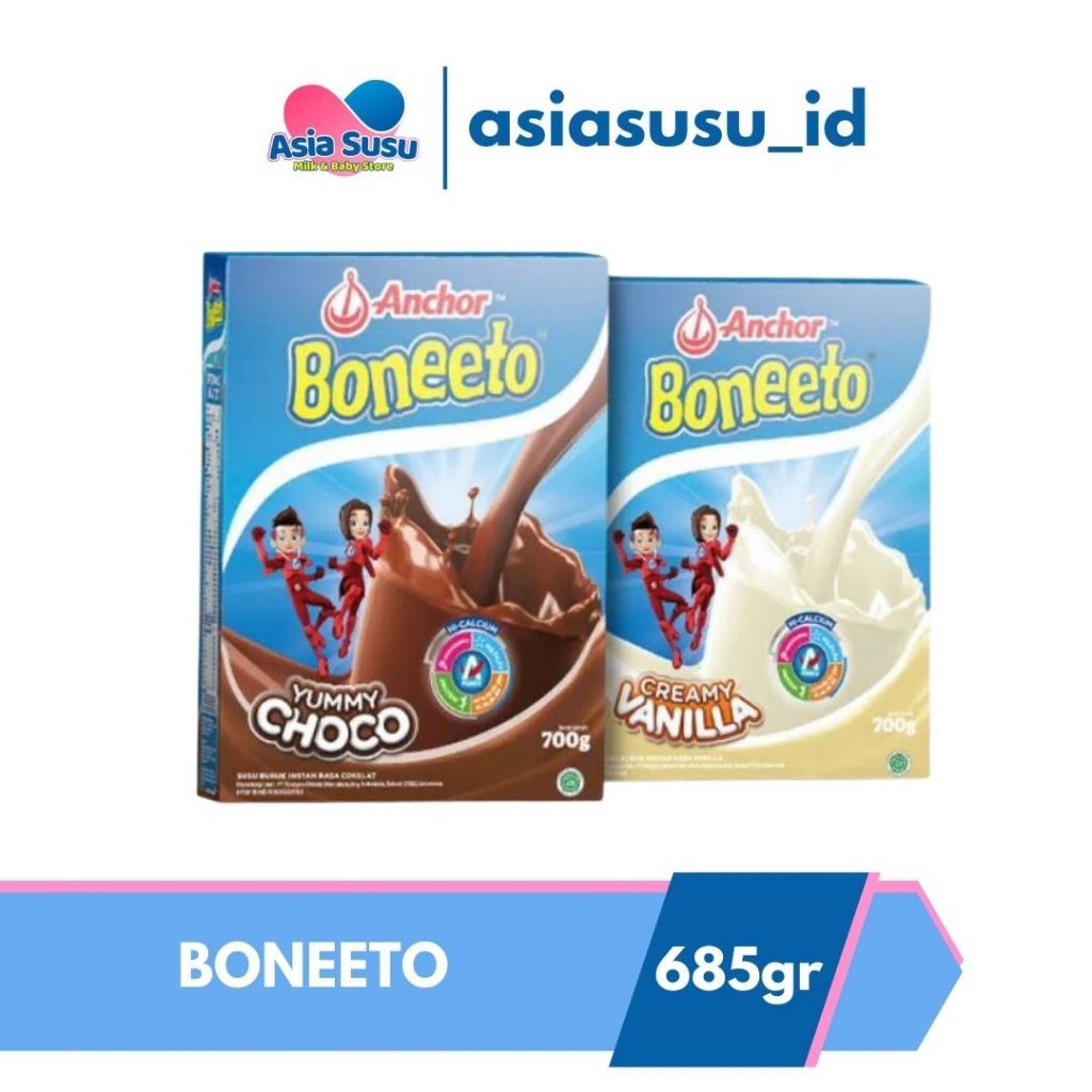 

BONEETO COKLAT/ VANILA 685 GR (SUSU PERTUMBUHAN ANAK SEKOLAH)