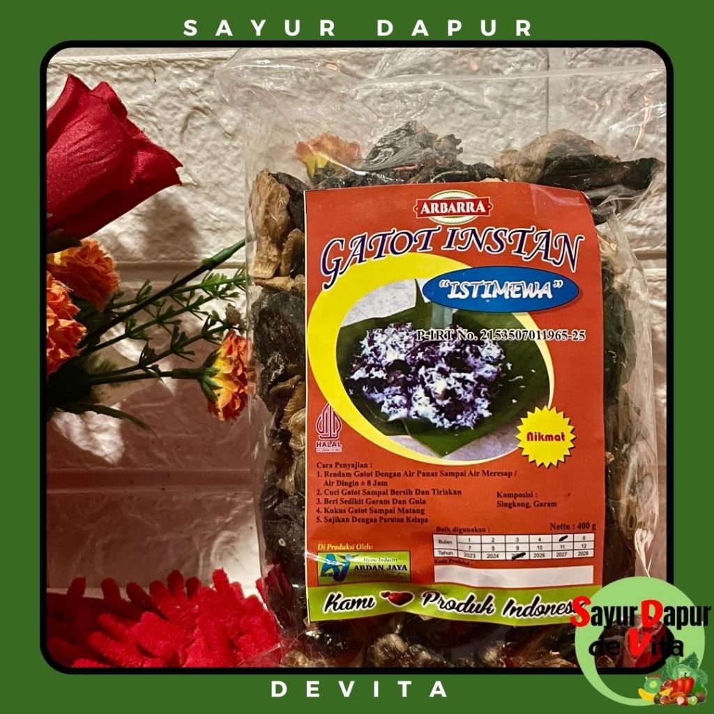 

Arbarra, Gatot Instan Istimewa, 400 gram