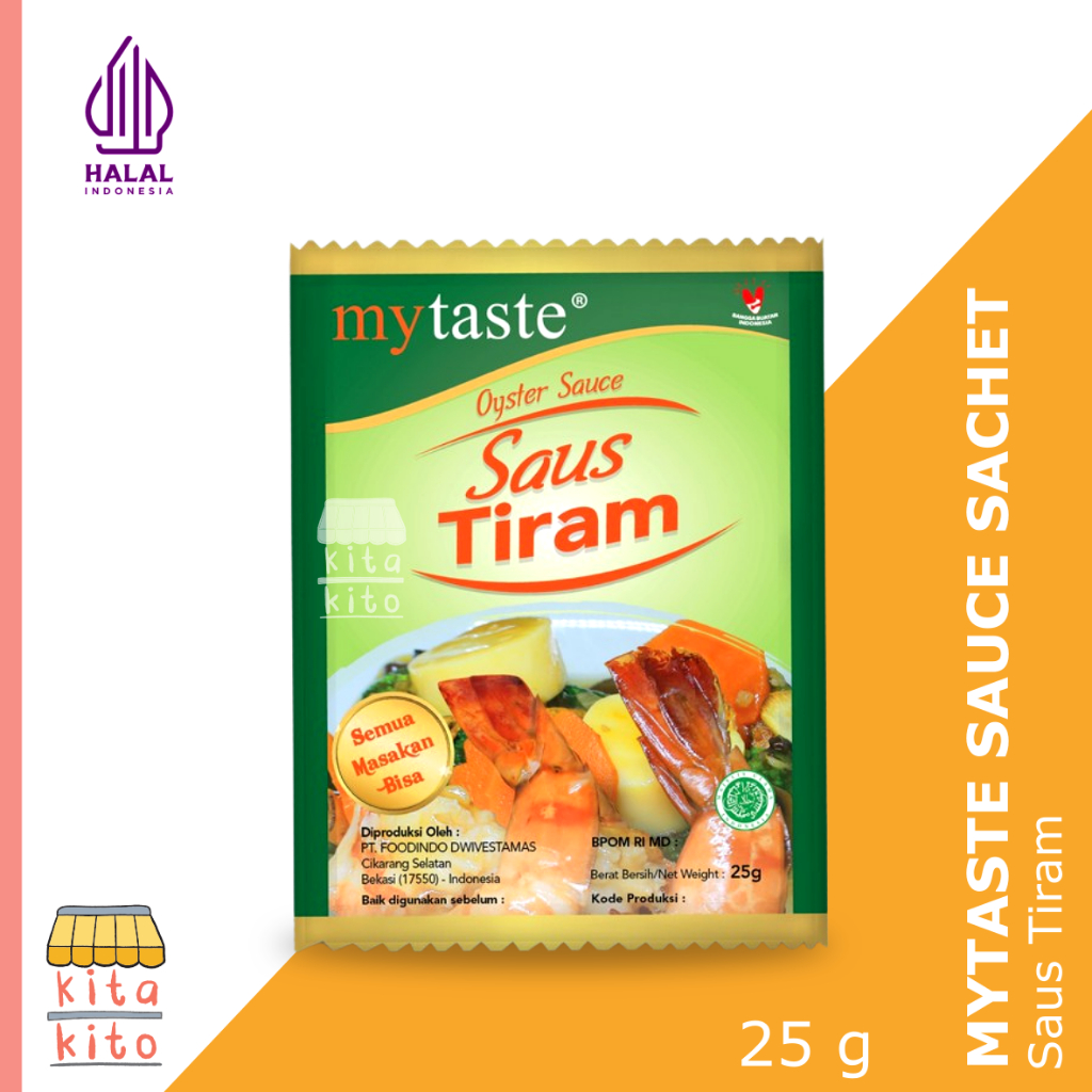 

MyTaste Saus Tiram | Oyster Sauce Sachet 25gr