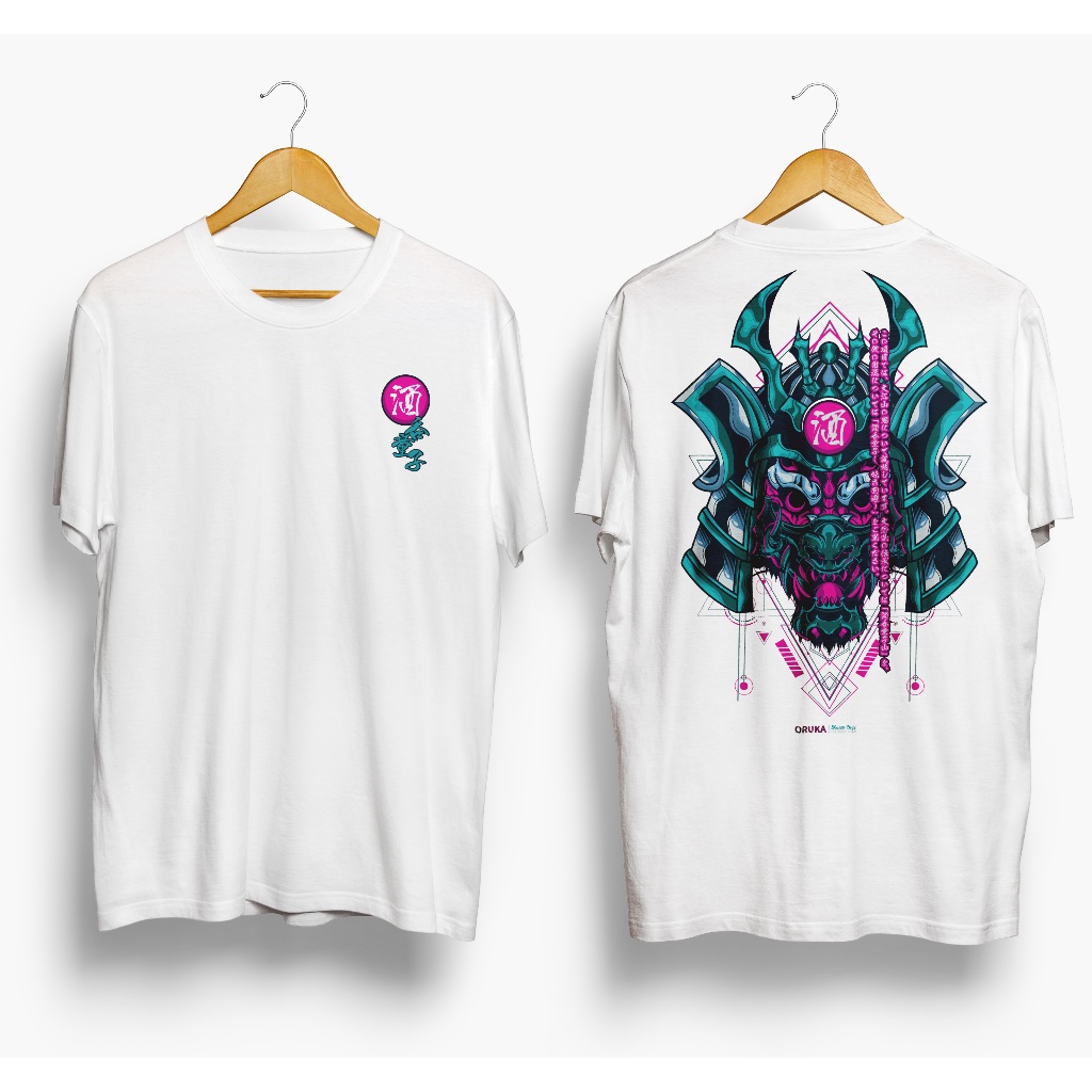 T-Shirt Distro Baju Big Size jumbo Pria Wanita Distro Kaos Oruka Official Shop Model Shuten Doji