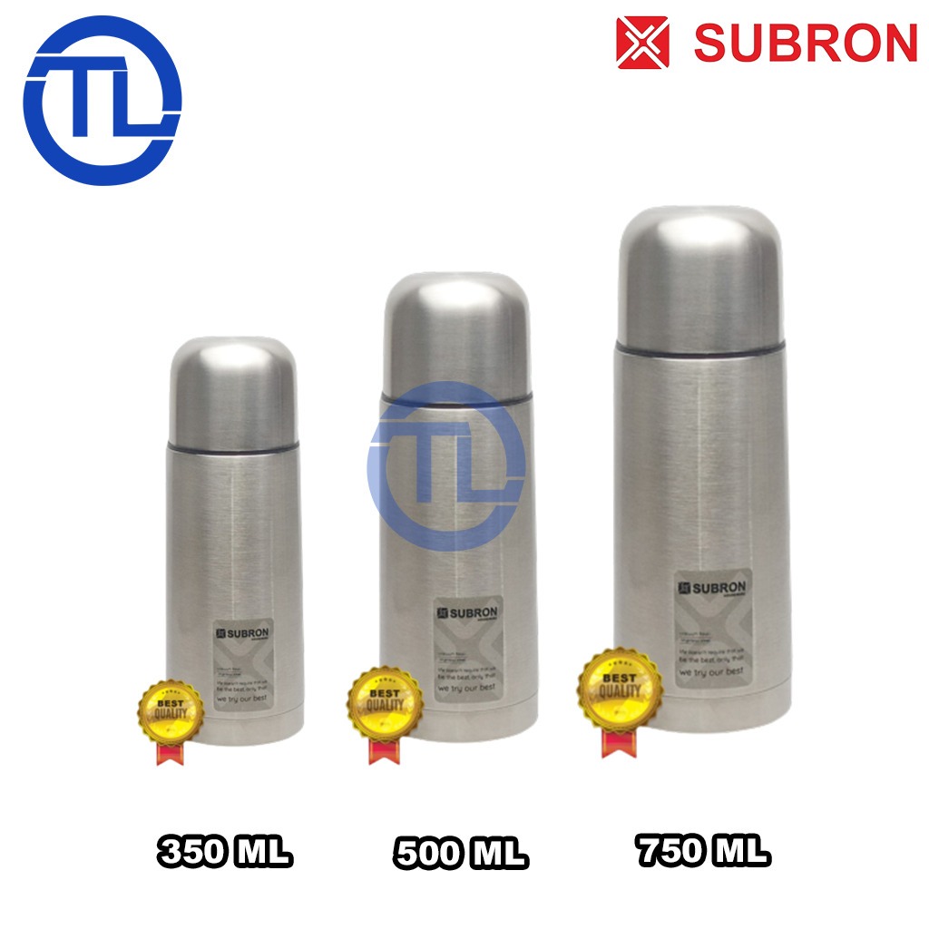 Subron Termos Air Panas, Termos Stainless Steel 350ml, 500ml, 750ml