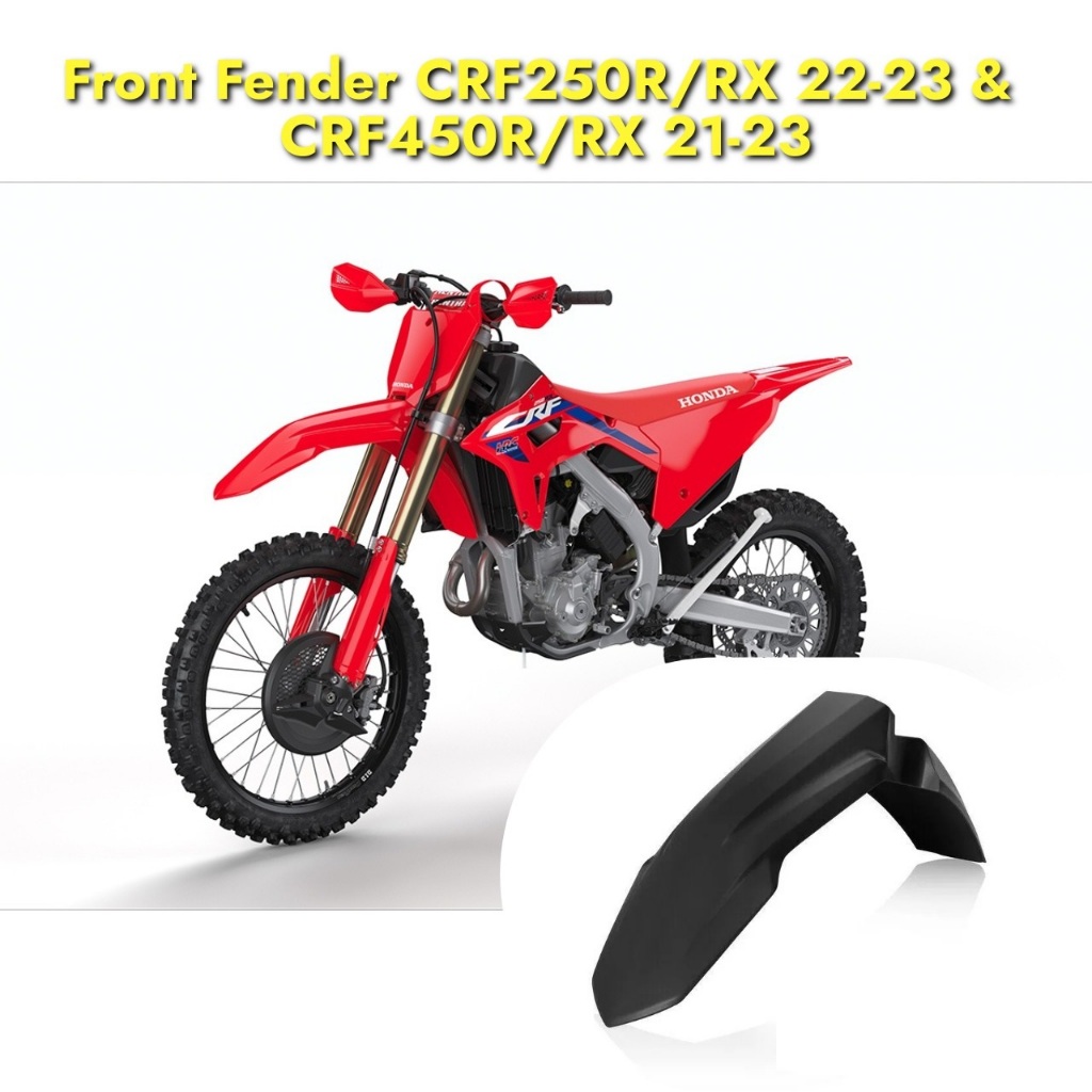 Spakbor depan CRF250 2022-2023, Spatbor slebor depan CRF 450 2021-2023