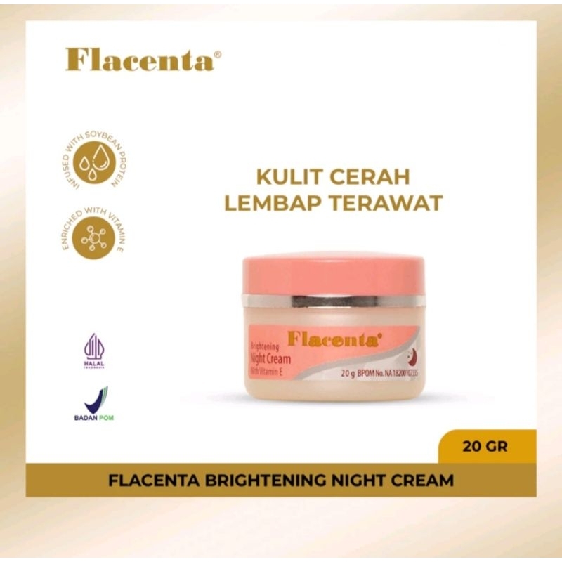 Night cream placenta cream malam