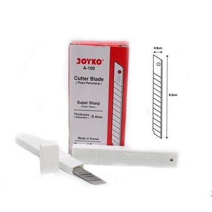 

ISI CUTTER JOYKO A 100/ ISI PISAU CUTER A100/ REFILL KATER KECIL A 300