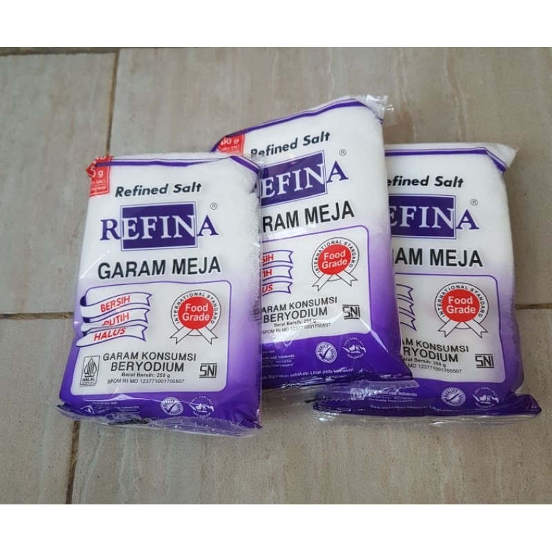 

garam refina 250gr