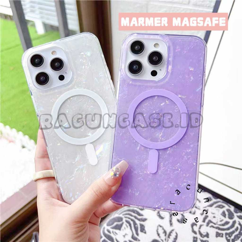 CASE MARMER MAGSAFE CAMPRO BLING FOR IPHONE 11 12 13 14 15 PLUS PRO MAX