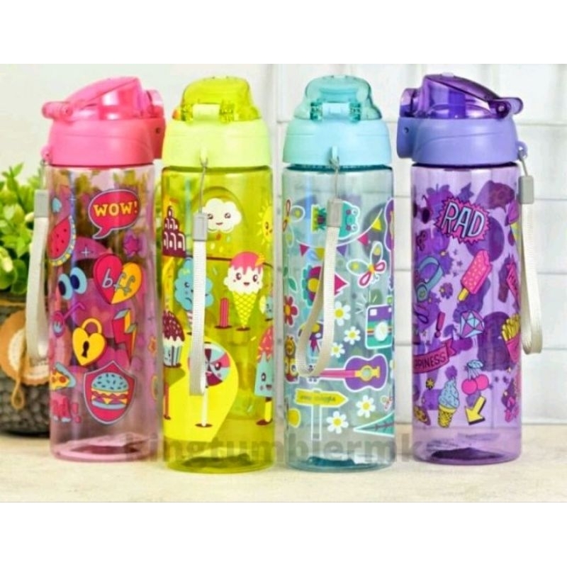 SMIGGLE BOTOL MINUM ANAK BOTOL MINUM 500ML BOTOL VIRAL UNIK TEMPAT AIR MINUM
