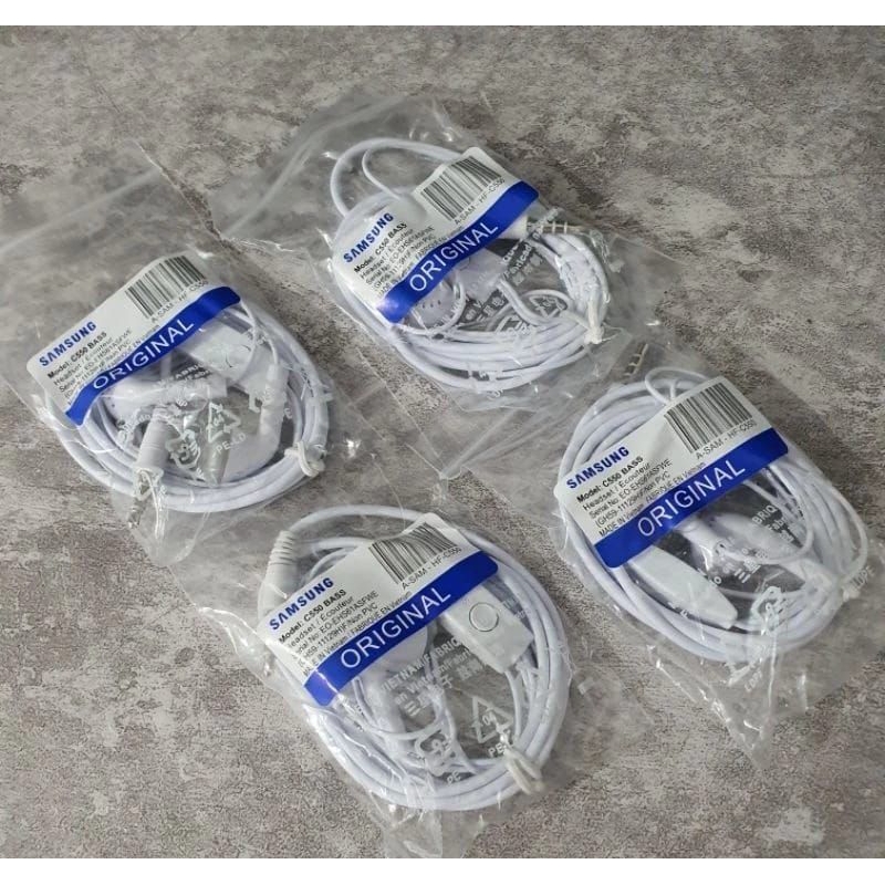 HF Headset Hp Samsung Made in Vietnam Handsfree Samsung Original